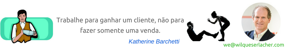 Que tipo de vendedor quer ser, Barman ou Personal Trainer?