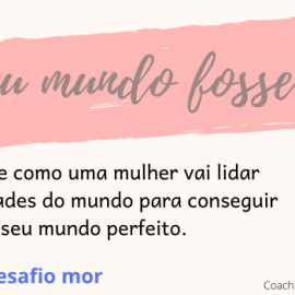 Capitulo V – O desafio mor Capitulo V – O desafio mor